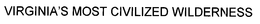 VIRGINIA'S MOST CIVILIZED WILDERNESS trademark