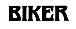 BIKER trademark