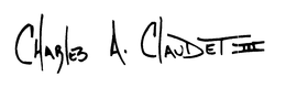 CHARLES A. CLAUDET III trademark
