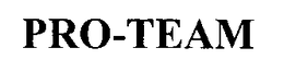 PRO-TEAM trademark