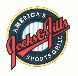 JOCKS&JILLS AMERICA'S SPORTS GRILL trademark