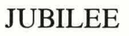 JUBILEE trademark