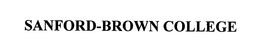 SANFORD-BROWN COLLEGE trademark