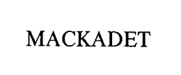 MACKADET trademark