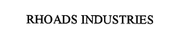 RHOADS INDUSTRIES trademark