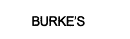 BURKE'S trademark