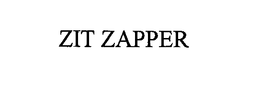 ZIT ZAPPER trademark