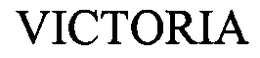 VICTORIA trademark