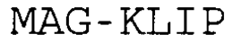 MAG-KLIP trademark