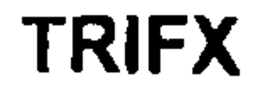TRIFX trademark