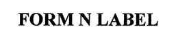 FORM N LABEL trademark