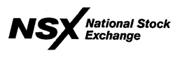 NSX NATIONAL STOCK EXCHANGE trademark
