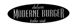 DELUXE MODERNE BURGER TAKE-OUT trademark
