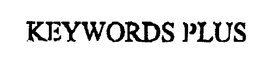 KEYWORDS PLUS trademark