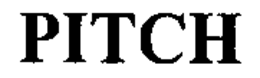 PITCH trademark
