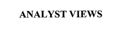 ANALYST VIEWS trademark
