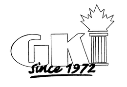 GK SINCE 1972 trademark