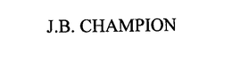 J.B. CHAMPION trademark