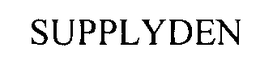 SUPPLYDEN trademark