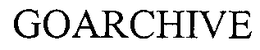 GOARCHIVE trademark