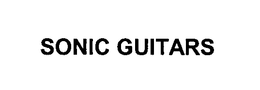 SONIC GUITARS trademark