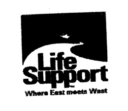 LIFE SUPPORT WHERE EAST MEETS WEST trademark