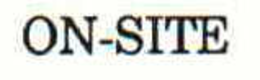 ON-SITE trademark