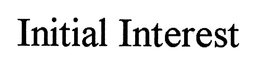 INITIAL INTEREST trademark