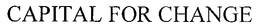 CAPITAL FOR CHANGE trademark