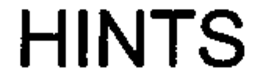 HINTS trademark