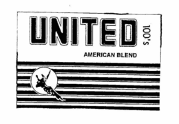 UNITED 100'S AMERICAN BLEND trademark