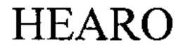 HEARO trademark
