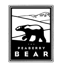THE PEABERRY BEAR trademark