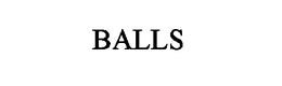 BALLS trademark