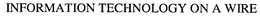 INFORMATION TECHNOLOGY ON A WIRE trademark