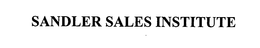 SANDLER SALES INSTITUTE trademark