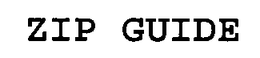 ZIP GUIDE trademark