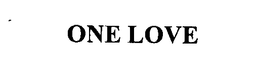 ONE LOVE trademark