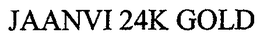 JAANVI 24K GOLD trademark