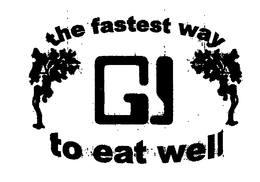THE FASTEST WAY TO EAT WELL GJ trademark