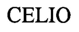 CELIO trademark