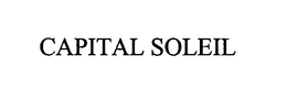 CAPITAL SOLEIL trademark