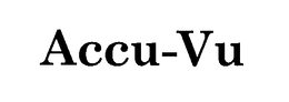 ACCU-VU trademark