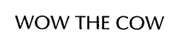 WOW THE COW trademark