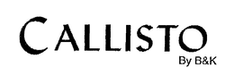 CALLISTO BY B&K trademark