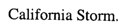 CALIFORNIA STORM trademark