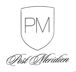 PM POST MERIDIEN trademark