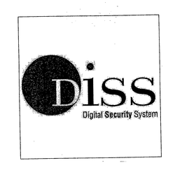 DISS DIGITAL SECURITY SYSTEM trademark
