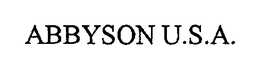 ABBYSON U.S.A. trademark