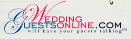 WEDDING GUESTS ONLINE.COM WILL HAVE YOUR GUESTS TALKING trademark